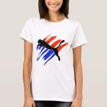 Dynamic Energy – Abstract Bold Colors Graphic Tee
