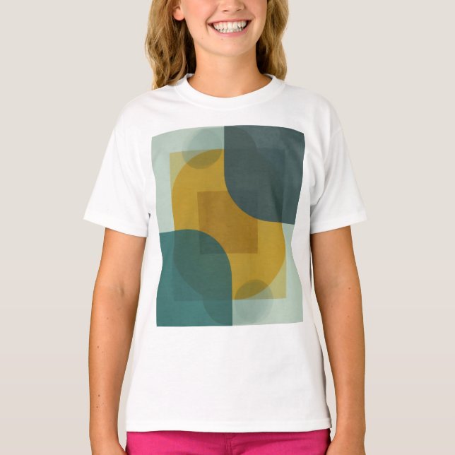 Camiseta Dynamic Geometric Overlap (Anverso)