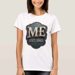 Camiseta Dynamic Gold ME ESTABLECIDO EN 1992 Diseño Moderno