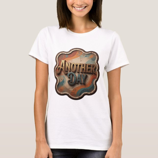 Camiseta Dynamic Gold OTRO DÍA Imprimir (Anverso)