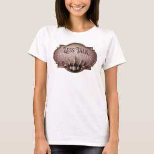 Camiseta Dynamic Pink MENOS PALABRAS MÁS BOTELLAS Arte Port