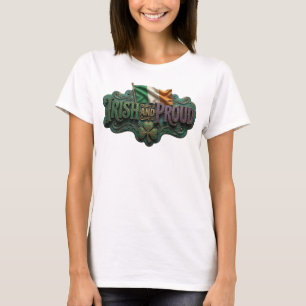 Camiseta Dynamic Purple IRISH AND PROUD Impresión