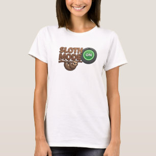 Camiseta Dynamic Red SLOTH MODE ON Arte de Moda