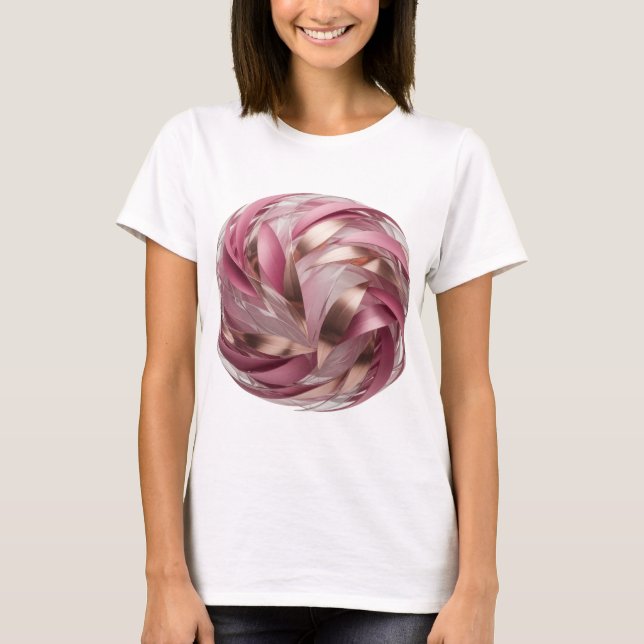 Camiseta Dynamic Silver ARTE ABSTRACTO Diseño abstracto (Anverso)