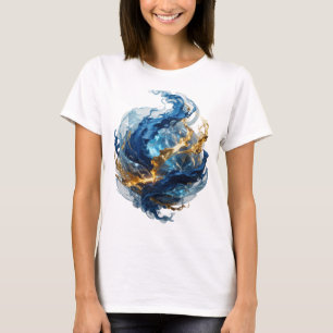 Camiseta Dynamic Silver ARTE ABSTRACTO Diseño abstracto v2