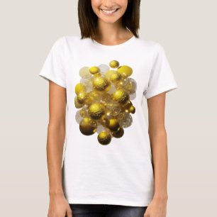 Camiseta Dynamic Silver BOLAS DORADAS DE LUZ CINTILANTE