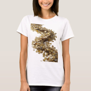 Camiseta Dynamic Silver LLUVIA DORADA Diseño atrevido