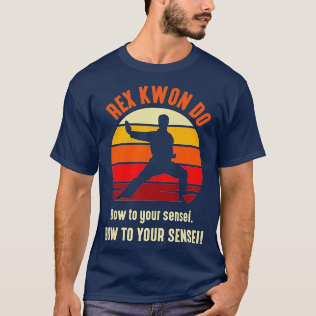 Camiseta Dynamite And Mixed Martial Arts Rex Kwon Do Dojo (Anverso)