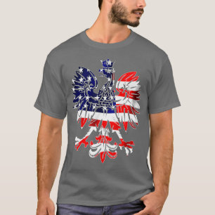 Camiseta Dyngus Day Águila polaca Bandera de Estados Unidos