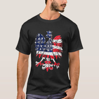 Camiseta Dyngus Day Águila Polaca Bandera Estadounidense Us