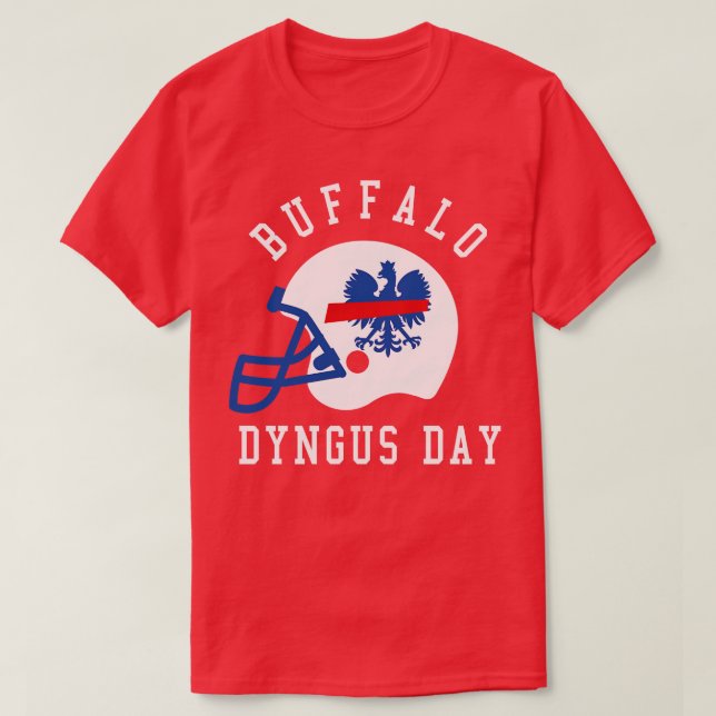 Camiseta Dyngus Day Buffalo NY Orgullo de Águila Polaca 716 (Diseño del anverso)
