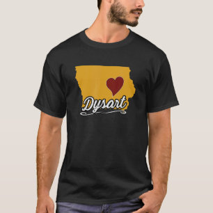 Camiseta DYSART IOWA IA USA Cute Souvenir Merch US City Sta