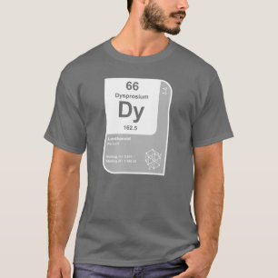 Camiseta Dysprosium (Dy)