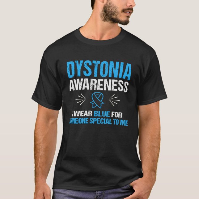 Camiseta Dystonia Awareness Ribbon Run Walk Event (Anverso)