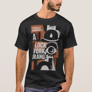 Camiseta Dystopian Droog: Retro Future Abstract