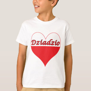 Camiseta Dziadzio Corazón Polaco