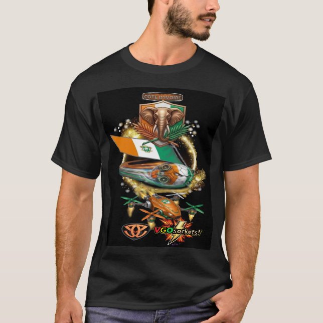 Camiseta E2-Costa de Marfil (Anverso)