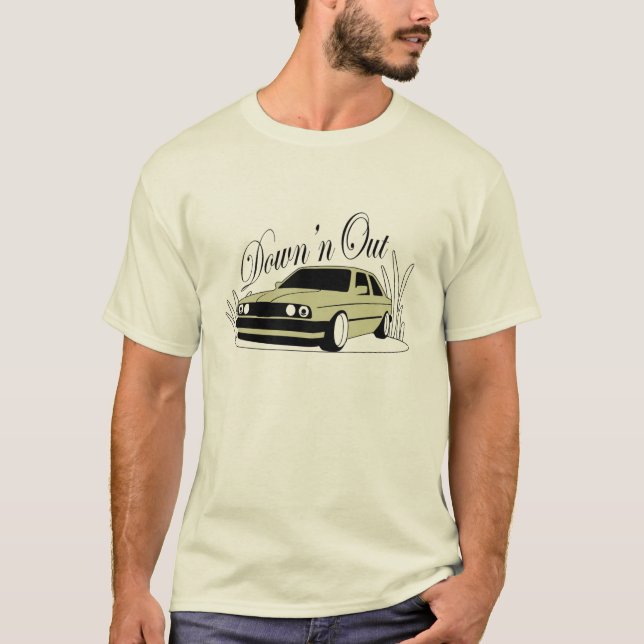 Camiseta E30 abajo 'n hacia fuera (Anverso)