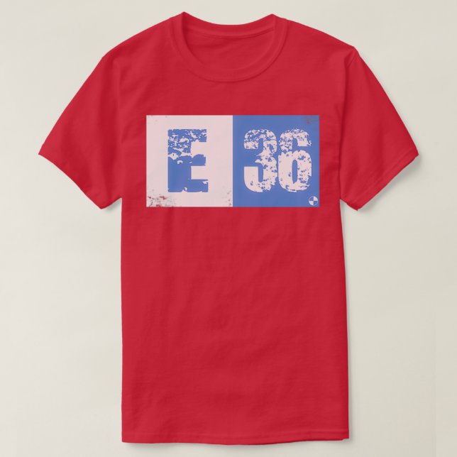 CAMISETA E36 (Diseño del anverso)