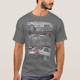 Camiseta E36 Sport Car Illustratio Perfect Gift