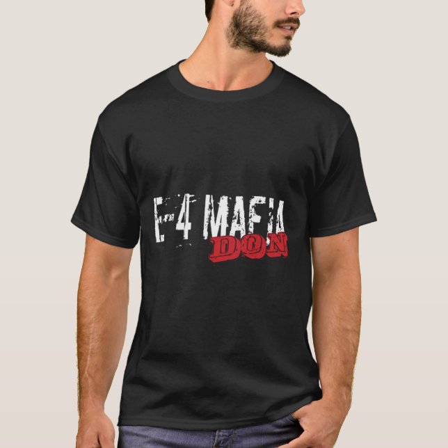 Camiseta E4 Mafia Don Funny Ejército (Anverso)