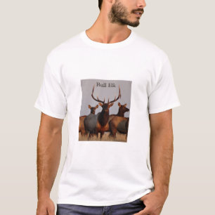 Camiseta E66 Alce toro y vacas