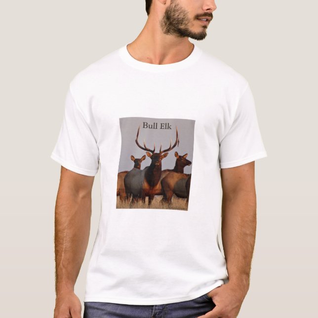 Camiseta E66 Alce toro y vacas (Anverso)