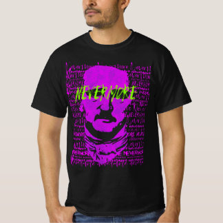 Camiseta E. Allan Poe The Raven Nevermore Quote T Shirt