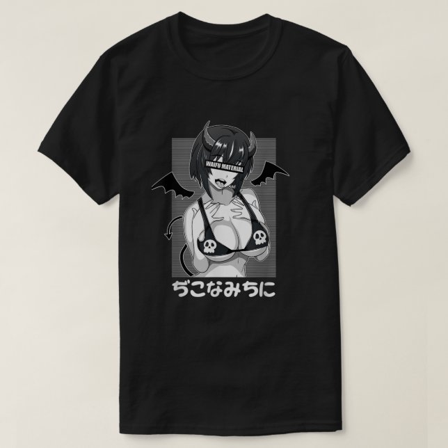 Camiseta E:\AnhgocUpZZ\Ahegao WWF material shirt lewd Dev (Diseño del anverso)