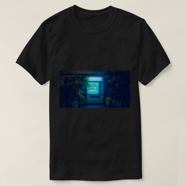 Camiseta E:\AnhgocUpZZ\Japanese Vending Machine In The Midn (Diseño del anverso)