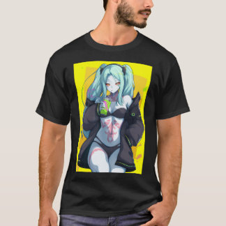 Camiseta E:\AnhgocUpZZ\Rebecca Ciberpunk Edgerunners Amaril
