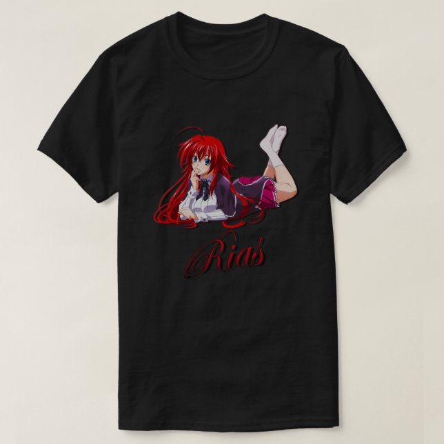 Camiseta E:\AnhgocUpZZ\Rias Gremory T-Shirt .png (Diseño del anverso)