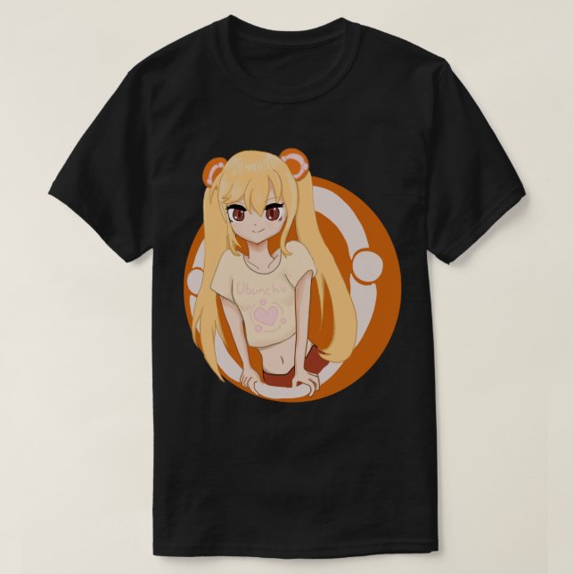 Camiseta E:\AnhgocUpZZ\Ubuntu-chan .png (Diseño del anverso)