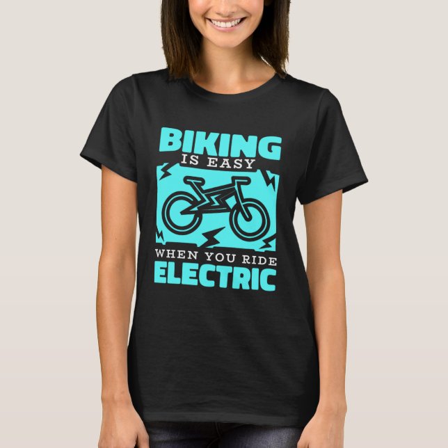 Camiseta E Bicicleta Bicicleta Batería Bicicleta Eléctrica (Anverso)