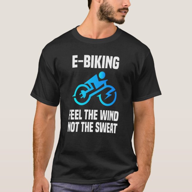 Camiseta E Bicicleta Deporte Ejercicio Chiste Electric Bike (Anverso)