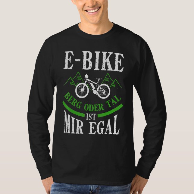 Camiseta E Bicicleta E Bicicleta Bicicleta Eléctrica Hombre (Anverso)