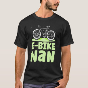 Camiseta E Bicicleta Nan Bicicleta Bicicleta Abuela Eléctri