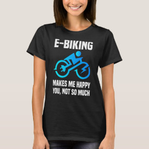 Camiseta E Bicicleta Sarcástica E Dice Que Me Encanta El Bi