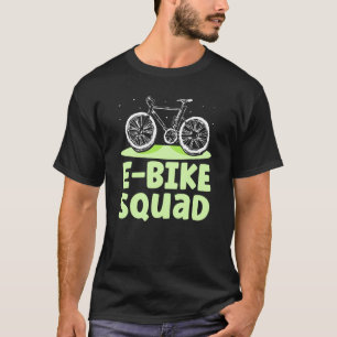 Camiseta E Bicicleta Squad Electric Biker Bicicleta