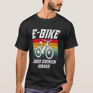 Camiseta E-BIKE MÁS ALLÁ DE LOS LÍMITES Bicicleta Eléctrica