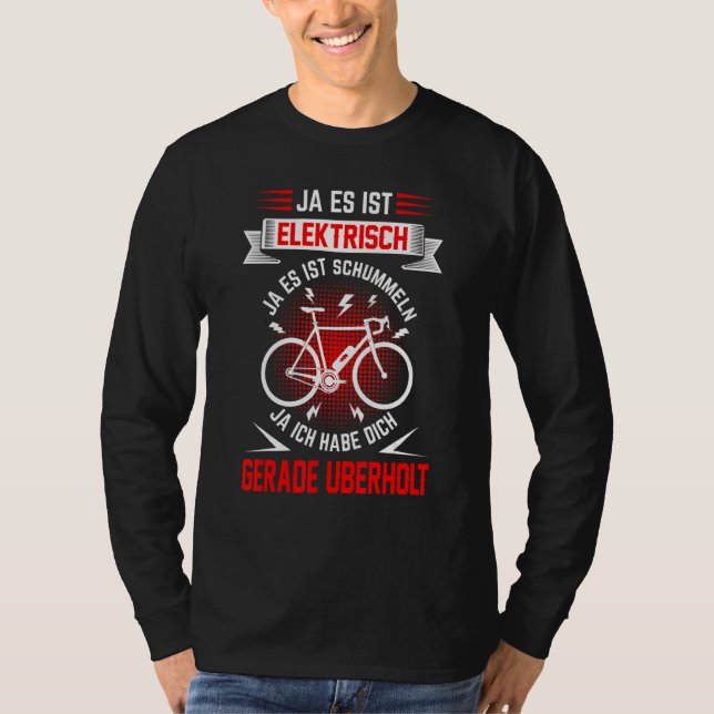 Camiseta E Ciclista Pedelec (Anverso)