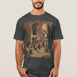 Camiseta E.Delacroix-Episodio de El Corsario de Lord Byron
