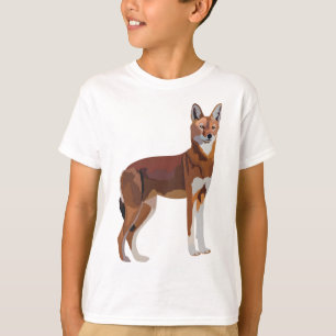Camiseta E es para el lobo etíope