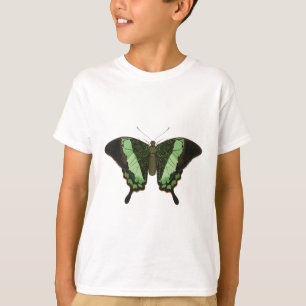 Camiseta E es para Emerald Swallowtail Moth