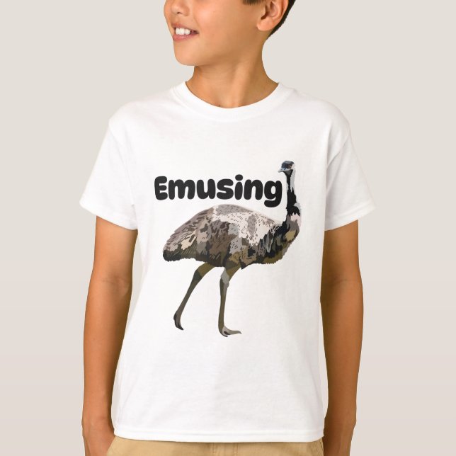 Camiseta E es para Emu (Anverso)