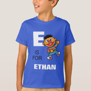 Camiseta E es para Ernie   Añadir su nombre