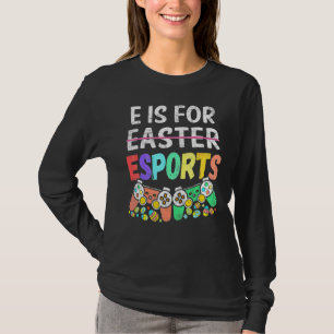 Camiseta E Es Para Esport Easter Divertido Juego De Video D