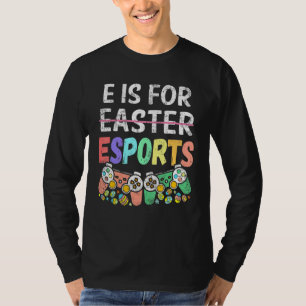 Camiseta E Es Para Esport Easter Divertido Juego De Video D