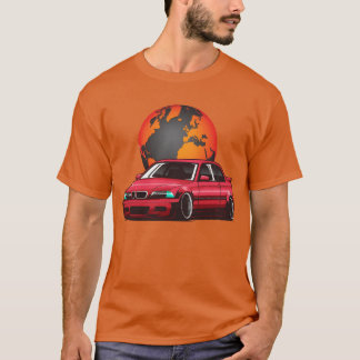Camiseta E M3 S54 POWER German Sports Car Euro Drift V6 ret