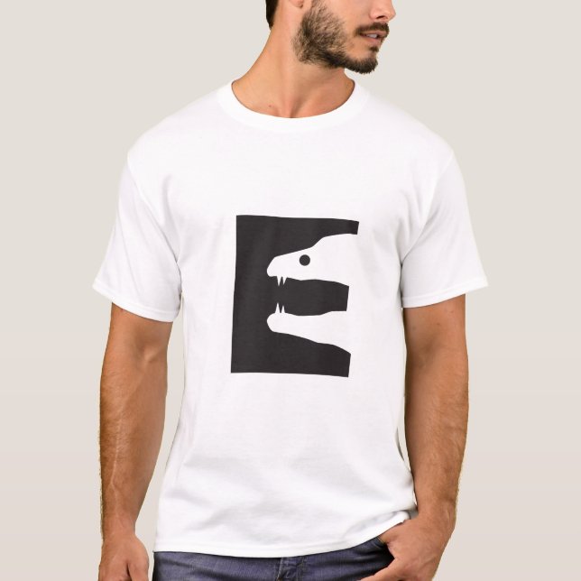 Camiseta E para la anguila (Anverso)